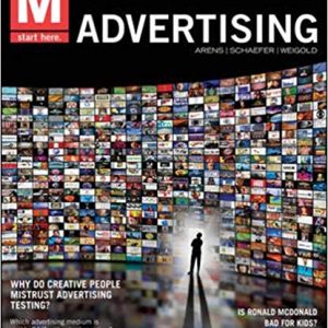 M Advertising, 3e William Arens , David Schaefer, Michael Weigold, Test Bank