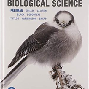 Biological Science, Third Canadian Edition, 3e Freeman, Quillin, Allison, Black, Podgorski, Taylor, Carmichael, Harrington, Sharp, Instructor Solution Manual