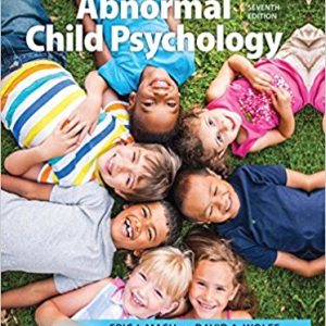 Abnormal Child Psychology 7th Edition Eric J. Mash David A. Wolfe Test Bank.jpg