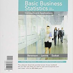 Basic Business Statistics 13e Mark L. Berenson David M. Levine Kathryn A. Szabat Test Bank 1.jpg