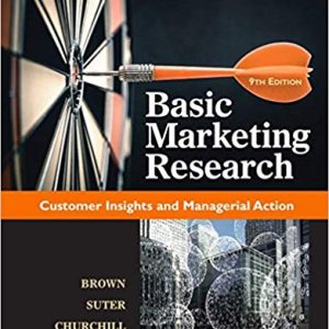 Basic Marketing Research 9th Edition Tom J. Brown Tracy A. Suter Gilbert A. Churchill 2018 Instructor Solution Manual.jpg