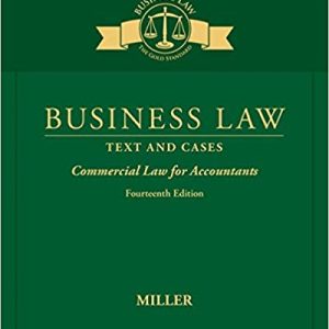 Business Law Text Cases Commercial Law For Accountants 14th Edition Roger Miller Solution Manual.jpg