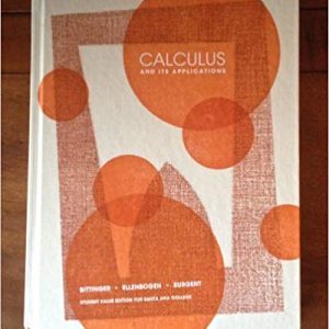 Calculus And Its Applications 10e Marvin L. Bittinger David J. Ellenbogen Scott Surgent Test Bank.jpg