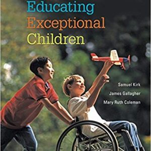 Educating Exceptional Children 14th Edition Samuel A. Kirk James J. Gallagher Mary Ruth Coleman Test.jpg