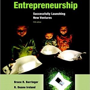 Entrepreneurship Successfully Launching New Ventures 5e Bruce R. Barringer R. Duane Ireland Test Bank.jpg