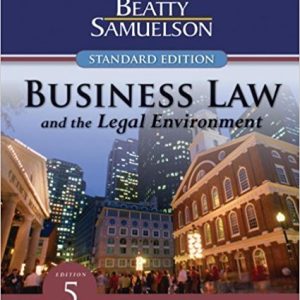 Essentials Of Business Law 5th Edition Jeffrey F. Beatty Susan S. Samuelson Instructors Manual 1.jpg