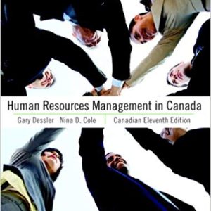 Human Resources Management In Canada Canadian Eleventh Edition 11e Gary Dessler Nina D. Cole Test Banktg.jpg