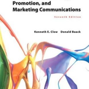 Integrated Advertising Promotion And Marketing Communications 7e Kenneth E. Clow Donald E. Baack Test Bank.jpg