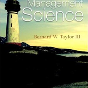 Introduction To Management Science Global Edition 11e Bernard Taylor Instructor Solution Manual.jpg