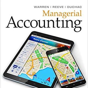 Managerial Accounting 14th Edition Carl S. Warren James M. Reeve Jonathan Duchac Instructor Solutions Manual 1 1.jpg