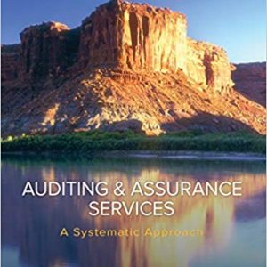 Messier Auditing Assurance Services A Systematic Approach 10e Isbn 0077732502 Test Bank.jpg