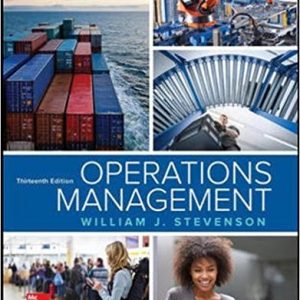 Operations Management 13e William J. Stevenson Instructor Solution Manual 1.jpg