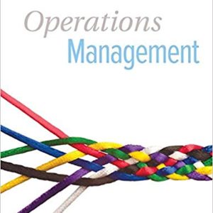 Operations Management 5ce William J. Stevenson Mehran Hojati James Cao Instructor Solution Manual.jpg