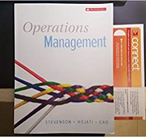 Operations Management 5e Canadian E William J. Stevenson Mehran Hojati James Cao Solution Manual 1.jpg