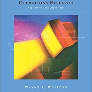 Operations Research Applications And Algorithms 4th Edition Wayne L. Winston Instructor Solution Manual Cases.jpg