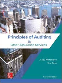 Principles Of Auditing And Other Assurance Services 21e O. Ray Whittington Kurt Pany Instructor Solution Manual.jpg