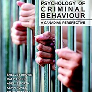 Psychology Of Criminal Behaviour A Canadian Perspective 2e Brownserinforthnunesbennellpozzulo Instructor Manual.jpg