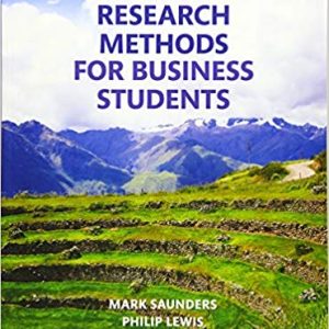 Research Methods For Business Students 7e Saunders Lewis N.k. Saunders Thornhill Instructor Solution Manual.jpg