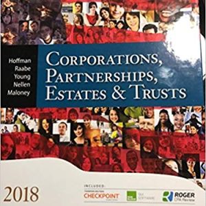 South Western Federal Taxation 2018 Corporations Partnerships Estates And Trusts 41st Edition William H. Hoffman Jr. William A. Raabe Instructor Solution Manual.jpg