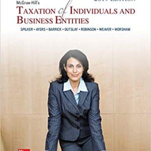 Taxation Of Business Entities 2019 Edition 10e C. Spilker C. Ayers Barrick Outslay Test Bank.jpg