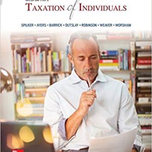 Taxation Of Individuals And Business Entities 2018 Edition 9e Brian C. Spilker C. Ayers Barrick Outslay Test Bank.jpg