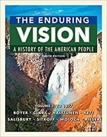 The Enduring Vision Volume I To 1877 9e Paul S. Boyer Clifford E. Clark Test Bank.jpg