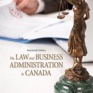 The Law And Business Administration In Canada 14e J.e. Smythdan Soberman Alex Easson Shelley Mcgill Test Bank.jpg