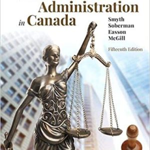 The Law And Business Administration In Canada 15e J.e. Smyth Dan Soberman Alex Easson Shelley 2020 Test Bank.jpg