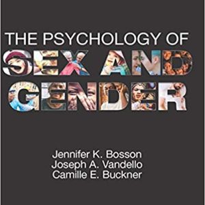 The Psychology Of Sex And Gender 1st Edition By Jennifer Katherine Bosson Test Bank Sage Publisher 1.jpg