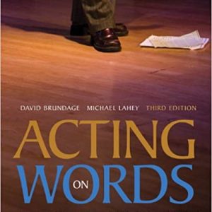 Acting On Words An Integrated Rhetoric Research Guide Reader And Handbook 3e David Brundage Michael Lahey Instructor Solution Manual.jpg