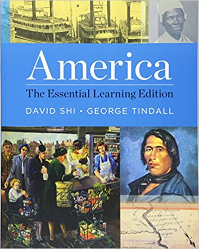 America The Essential Learning Edition 1st E. Shi Brown Tindall Anderson Lee Test Bank Norton Publisher .jpg