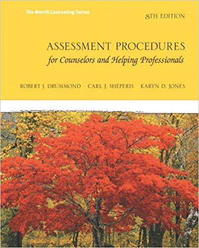 Assessment Procedures For Counselors And Helping Professionals 8e Robert J. Drummond Instructors Resource Manual.jpg