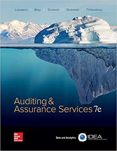 Auditing And Assurance Services 7e J. Louwers D. Blayh. Sinason R. Strawser C. Thibodeau Test Bank.jpg