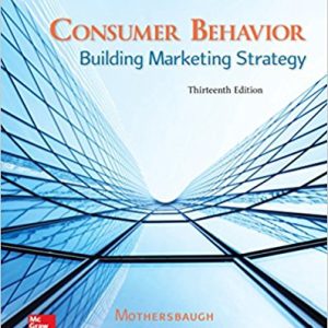 Consumer Behavior Building Marketing Strategy 13e David L. Mothersbaugh Del I. Hawkins Test Bank.jpg