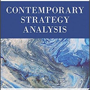 Contemporary Strategy Analysis Text And Cases Edition 9th Edition Grant Test Bank.jpg