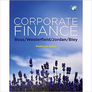 Corporate Finance Middle East Edition 1ste A. Ross W. Westerfield Jaffe Bley Test Bank.jpg