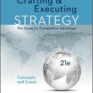 Crafting Executing Strategy The Quest For Competitive Advantage Concepts 21e Arthur A. Thompson Test Bank.jpg