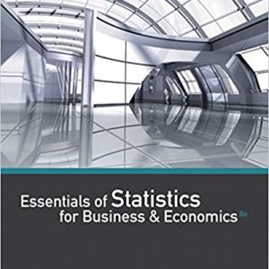 Essentials Of Statistics For Business And Economics 8th Editiondavid R. Anderson Dennis J. Sweeney Thomas A. Williams Jeffrey D. Camm James J. Cochran Test Bank.jpg