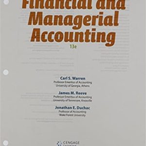 Financial Managerial Accounting 13th Editioncarl S. Warren James M. Reeve Jonathan Duchac Instructor Solution Manual.jpg