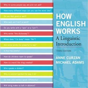 How English Works A Linguistic Introduction 3e Anne Curzan Michael P. Adams Instructors Manual.jpg