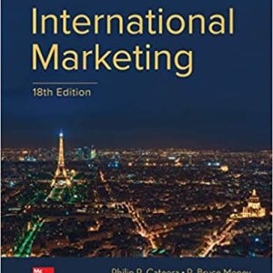 International Marketing 18e Philip R. Cateora Mary C. Gilly John L. Graham 2019 Test Bank.jpg