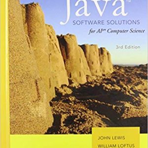 Java Software Solutions For Ap Computer Science 3rd Editionjohn Lewis Virginia Techwilliam Loftuscara Cocking Test Bank.jpg