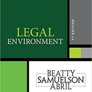 Legal Environment 7th Edition Jeffrey F. Beatty Susan S. Samuelson Patricia Sanchez Abril Test Bank.jpg