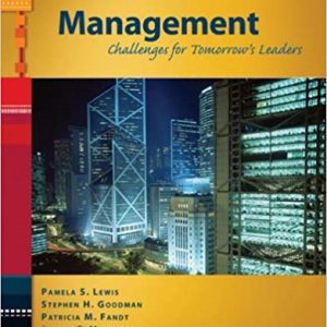 Management Challenges For Tomorrows Leaders 5th Edition Pamela S. Lewis Stephen H. Goodman Patricia M. Fandt Joseph Michlitsch Test Bank.jpg