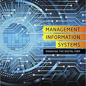 Management Information Systems Managing The Digital Firm 16th 2020 Edition Kenneth C. Laudon Jane P. Laudon Instructor Manual.jpg