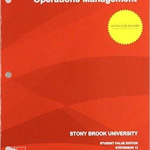 Operations Management 13th Ed. By William Stevenson Mcgraw Hill 2018 Tb 13e.jpg