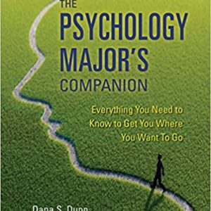 The Psychology Majors Companion Everything You Need To Know To Get Where You Want To Go Dana S. Dunn Jane S. Halonen Publisher Worth Publishers Test Bank.jpg